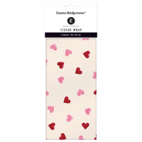 Pink Heart Print Tissue Paper Emma Bridgewater